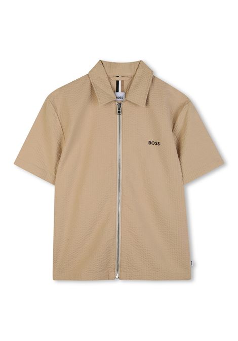 Camicia con zip HUGO BOSS KIDS | J52946249